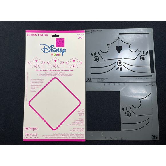 Disney Home, Sliding Stencils, EZ by Wrights, Quilting - Picture 6 of 7